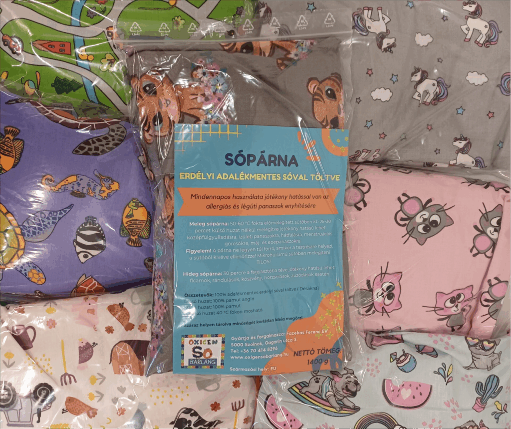 Sópárna erdélyi adalékmentes sóval töltve 1400 gr